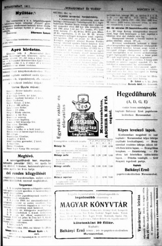 Page 86 Muraszombat Es Videke 1911